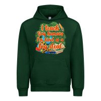 Forest Green i teach tiny humans im kind of a big deal Urban Hoodie - NancyCooperArtShop