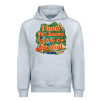 Heather Grey i teach tiny humans im kind of a big deal Urban Hoodie - NancyCooperArtShop