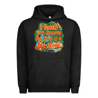 Pigment Black i teach tiny humans im kind of a big deal Urban Hoodie - NancyCooperArtShop