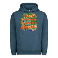 Pigment Midnight Navy i teach tiny humans im kind of a big deal Urban Hoodie - NancyCooperArtShop