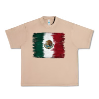 Burro Mexican Flag Urban Heavy Tee - RanaPortraitStore