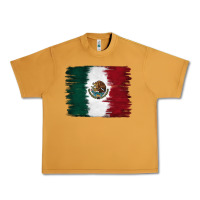 Peanut Butter Mexican Flag Urban Heavy Tee - RanaPortraitStore