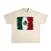 Sandshell Mexican Flag Urban Heavy Tee - RanaPortraitStore