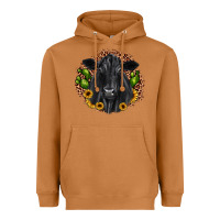 Meerkat black angus cactus sunflower Heavyweight Hoodie - JahusDesignShop
