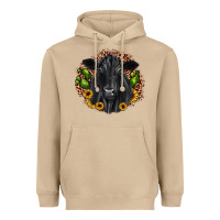 Mushroom black angus cactus sunflower Heavyweight Hoodie - JahusDesignShop