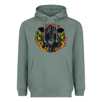 Sage black angus cactus sunflower Heavyweight Hoodie - JahusDesignShop