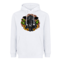 White black angus cactus sunflower Heavyweight Hoodie - JahusDesignShop