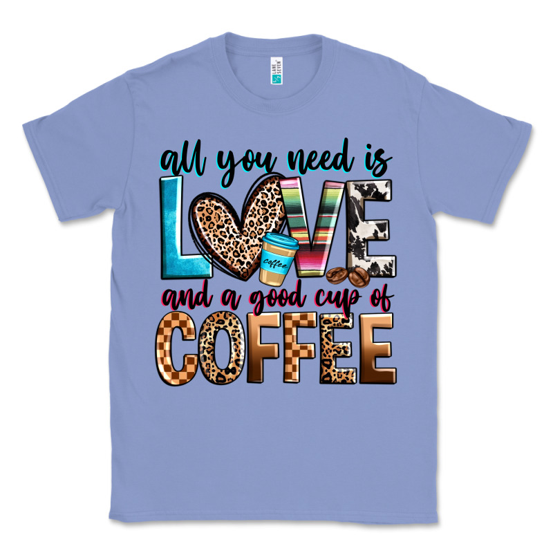 All You Need Is Love And A Good Cup Of Coffee Classic Tee by Zillion Design Studio | Teevron