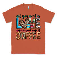 Copper all you need is love and a good cup of coffee Classic Tee - Zillion Design Studio