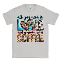Moon Dust all you need is love and a good cup of coffee Classic Tee - Zillion Design Studio