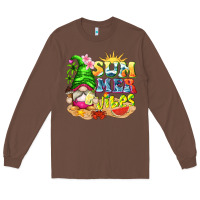 Chestnut summer vibes gnome tbw Long Sleeve Tee - texasbilliewilder
