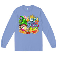 Colony Blue summer vibes gnome tbw Long Sleeve Tee - texasbilliewilder
