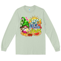 Matcha summer vibes gnome tbw Long Sleeve Tee - texasbilliewilder