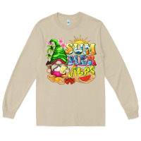 Mushroom summer vibes gnome tbw Long Sleeve Tee - texasbilliewilder