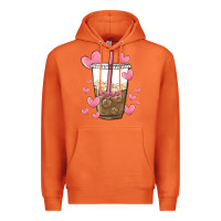 Carrot valentine coffee lover Premium Hoodie - MaliasSmallBusiness