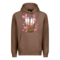 Chestnut valentine coffee lover Premium Hoodie - MaliasSmallBusiness