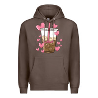 Coffee valentine coffee lover Premium Hoodie - MaliasSmallBusiness