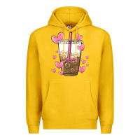Lemon valentine coffee lover Premium Hoodie - MaliasSmallBusiness