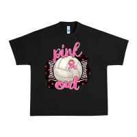Black Pink Out Volleyball Urban Heavy Tee - BarkalooDesign