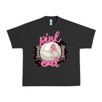Pigment Black Pink Out Volleyball Urban Heavy Tee - BarkalooDesign