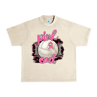 Sandshell Pink Out Volleyball Urban Heavy Tee - BarkalooDesign
