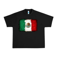 Black Mexican flag Urban Heavy Tee - RanaPortraitStore