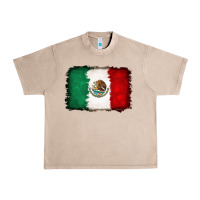 French Oak Mexican flag Urban Heavy Tee - RanaPortraitStore