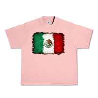 Salmon Mexican flag Urban Heavy Tee - RanaPortraitStore