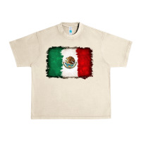 Sandshell Mexican flag Urban Heavy Tee - RanaPortraitStore