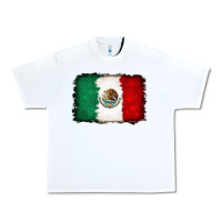 White Mexican flag Urban Heavy Tee - RanaPortraitStore
