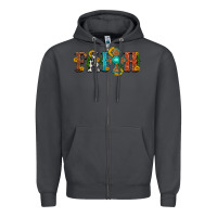 Smoke faith with cross and sunflower Zipper Hoodie - HRA Design Shop