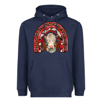 Navy valentines hereford rainbow Heavyweight Hoodie - JahusDesignShop