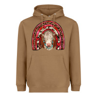Toasted Coconut valentines hereford rainbow Heavyweight Hoodie - JahusDesignShop