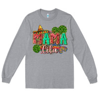 Heather Grey mama cita Long Sleeve Tee - Zillion Design Studio