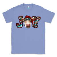 Colony Blue christmas joy cow Classic Tee - RanaPortraitStore