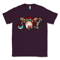 Plum christmas joy cow Classic Tee - RanaPortraitStore