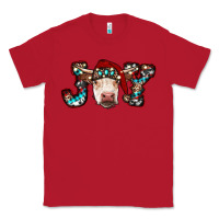 Red christmas joy cow Classic Tee - RanaPortraitStore