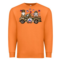 Carrot camouflage gnomes american flag star truck Premium Sweatshirt - Artiststas