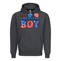 Smoke All American boy Zipper Hoodie - Neo Western