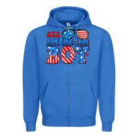 True Royal All American boy Zipper Hoodie - Neo Western