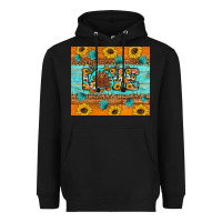 Black Sunflower Leopard Thanksgiving Love Heavyweight Hoodie - Artiststas