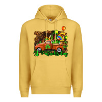 Antique Gold st patricks day loads of truck Premium Hoodie - AdoDesignShop