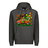 Charcoal Heather st patricks day loads of truck Premium Hoodie - AdoDesignShop