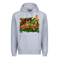 Heather Grey st patricks day loads of truck Premium Hoodie - AdoDesignShop