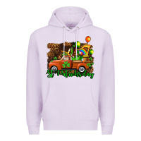 Lilac st patricks day loads of truck Premium Hoodie - AdoDesignShop