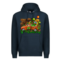 Navy st patricks day loads of truck Premium Hoodie - AdoDesignShop