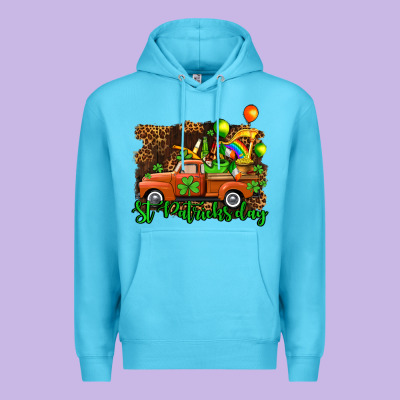 St Patricks Day Loads Of Truck Premium Hoodie Designed By Adodesignshop