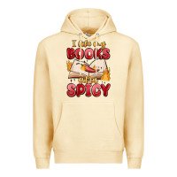 Pina Colada i like my books extra spicy Premium Hoodie - MaliasSmallBusiness