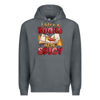 Rock i like my books extra spicy Premium Hoodie - MaliasSmallBusiness