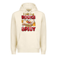 Tofu i like my books extra spicy Premium Hoodie - MaliasSmallBusiness